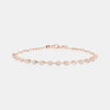 Teardrop Diamond Tennis Bracelet