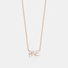 Collier avec Nom Pavé 