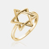 Bague étoile de David
