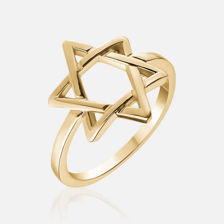 Bague étoile de David