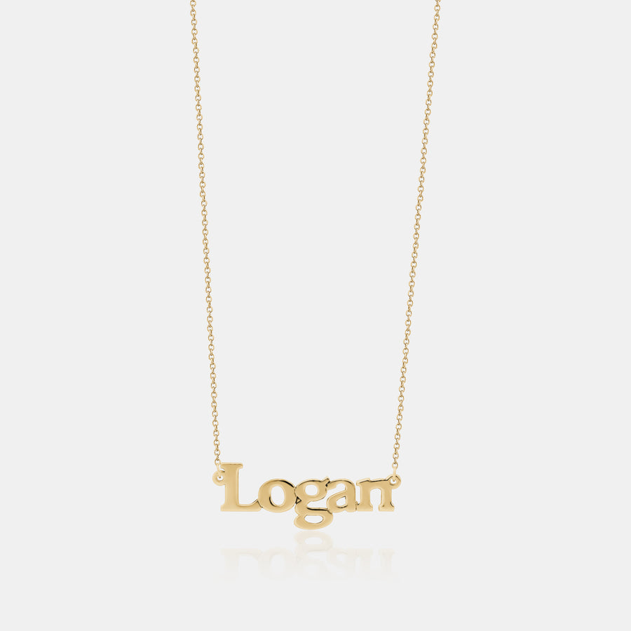 Collier de Nom Cursif Personnalisé 