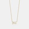 Collier avec Nom Pavé 
