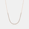 Partial Cupcake Diamond Tennis Necklace