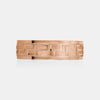 Alliance 10K avec symbole grec plat et bordure à grains multiples