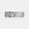 Alliance 10K avec symbole grec plat et bordure à grains multiples