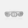 Bague à chaîne en diamant