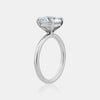 2.5ct Round Cut Lab Engagement Ring