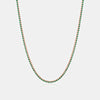 Collier de tennis en émeraude