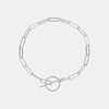 Bracelet à bascule avec diamants