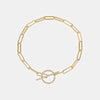 Bracelet à bascule avec diamants