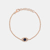 Beaded Evil Eye Bracelet
