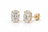 Lab Grown Oval Diamond Studs