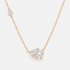 The Lab Grown Double Pear Necklace