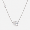 The Lab Grown Double Pear Necklace