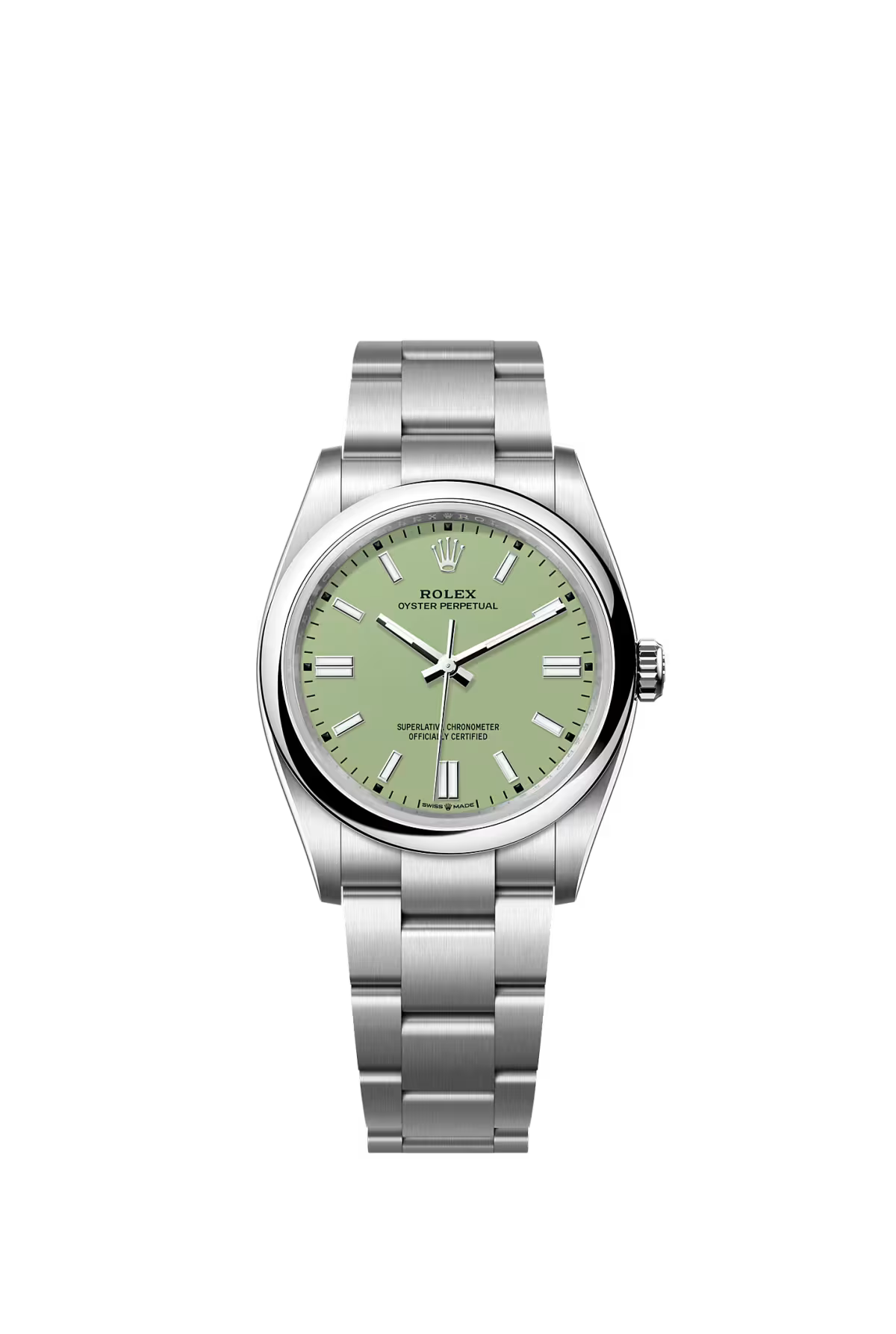 Rolex Oyster Perpetual Pistachio Dial Oyster Bracelet 126000/2026