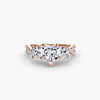Three-Stone with Pavé Band 2
