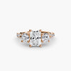 Three-Stone with Pavé Band 3