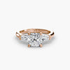 Three-Stone Ring (Baguette Side Stones)