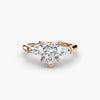 Three-Stone Ring (Baguette Side Stones)