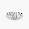 Three-Stone Ring (Baguette Side Stones)