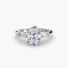 Three-Stone Ring (Baguette Side Stones)