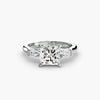Three-Stone Ring (Baguette Side Stones)