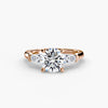 Three-Stone Ring (Baguette Side Stones)