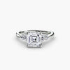 Solitaire with Shoulder Accents 2
