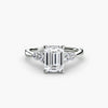 Solitaire with Shoulder Accents 2