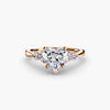Solitaire with Shoulder Accents 2