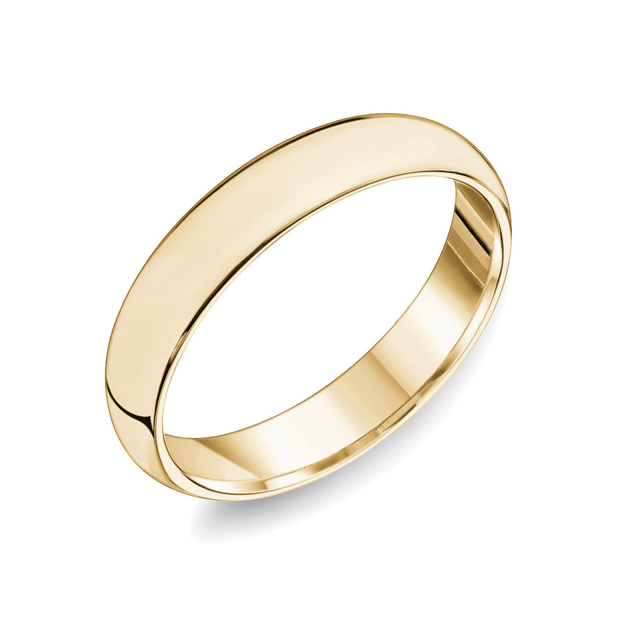 Alliance 18K classique arrondie