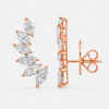 Marquise Diamond Vine Earrings