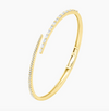 Bracelet demi-baguette demi-cercle