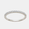 Bague Fine Semi-Pavée
