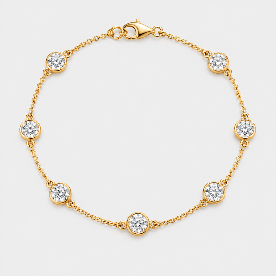 The Grand Lab Grown Diamonds By The Yard Bracelet