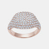 Bague Chevalière Pavé