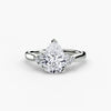 Solitaire with Cluster Shoulders 2