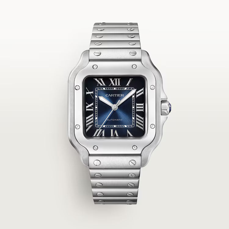 Santos de Cartier watch Large Model Graduated Blue Dial 39mm 2025/WSSA0018