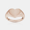 Bague Chevalière de Coeur