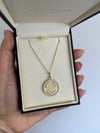 Médaillon en diamant personnalisé