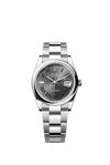 Rolex Datejust Stainless Steel "Wimbledon" Oyster Smooth Bezel 36mm 126200/2022