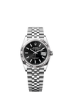 Rolex Datejust Stainless Steel Black Stick Dial Jubilee Bracelet 36mm 126234/2025