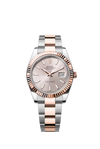 Rolex Datejust 41mm Oystersteel and Everose and Sundust Dial on Oyster bracelet 126331/2024