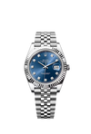 Rolex Datejust Blue Diamond Dial Jubilee Bracelet Fluted Bezel 41mm 126334/2024