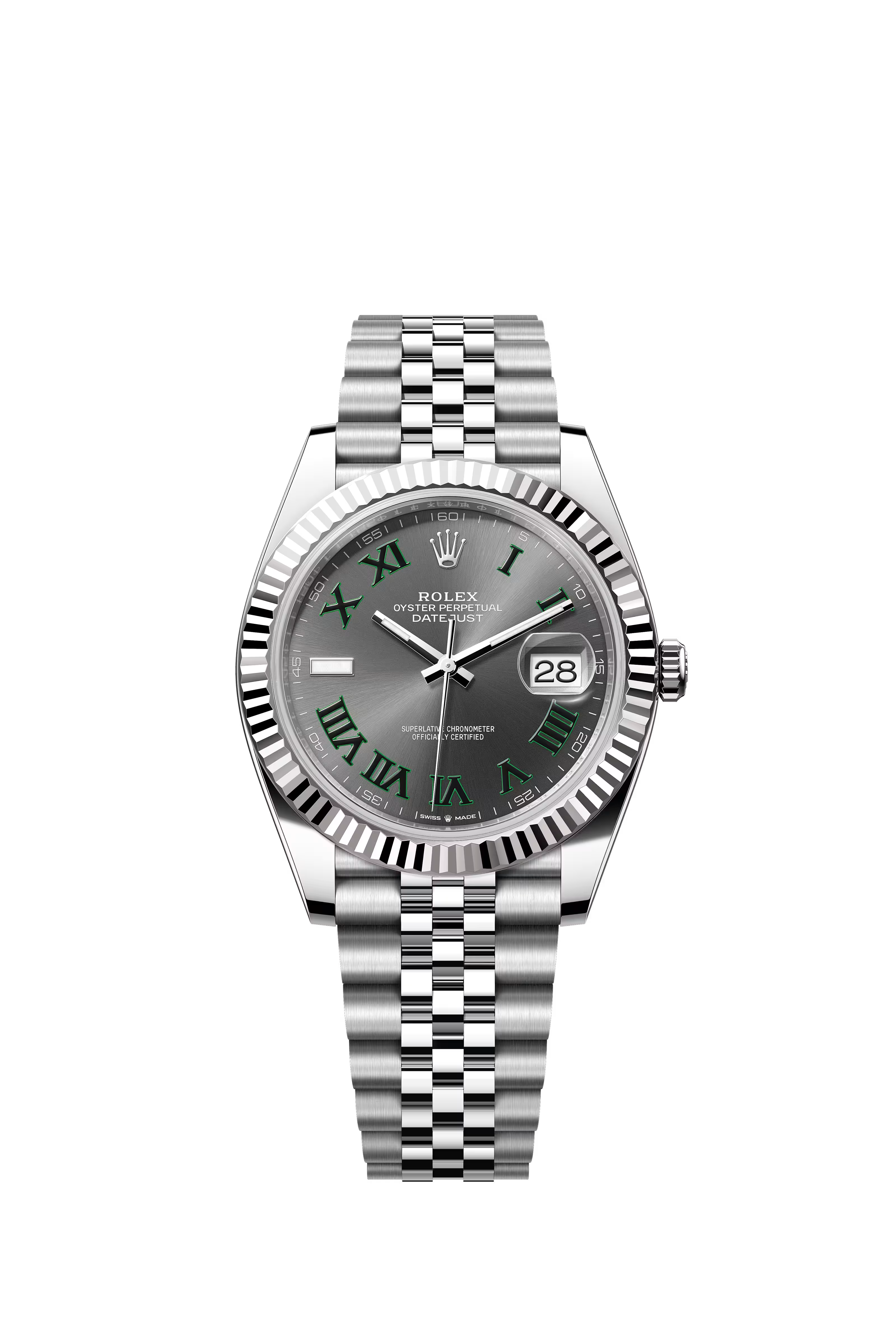 Rolex Datejust Oystersteel "Wimbledon" Jubliee 41mm 126334/2026
