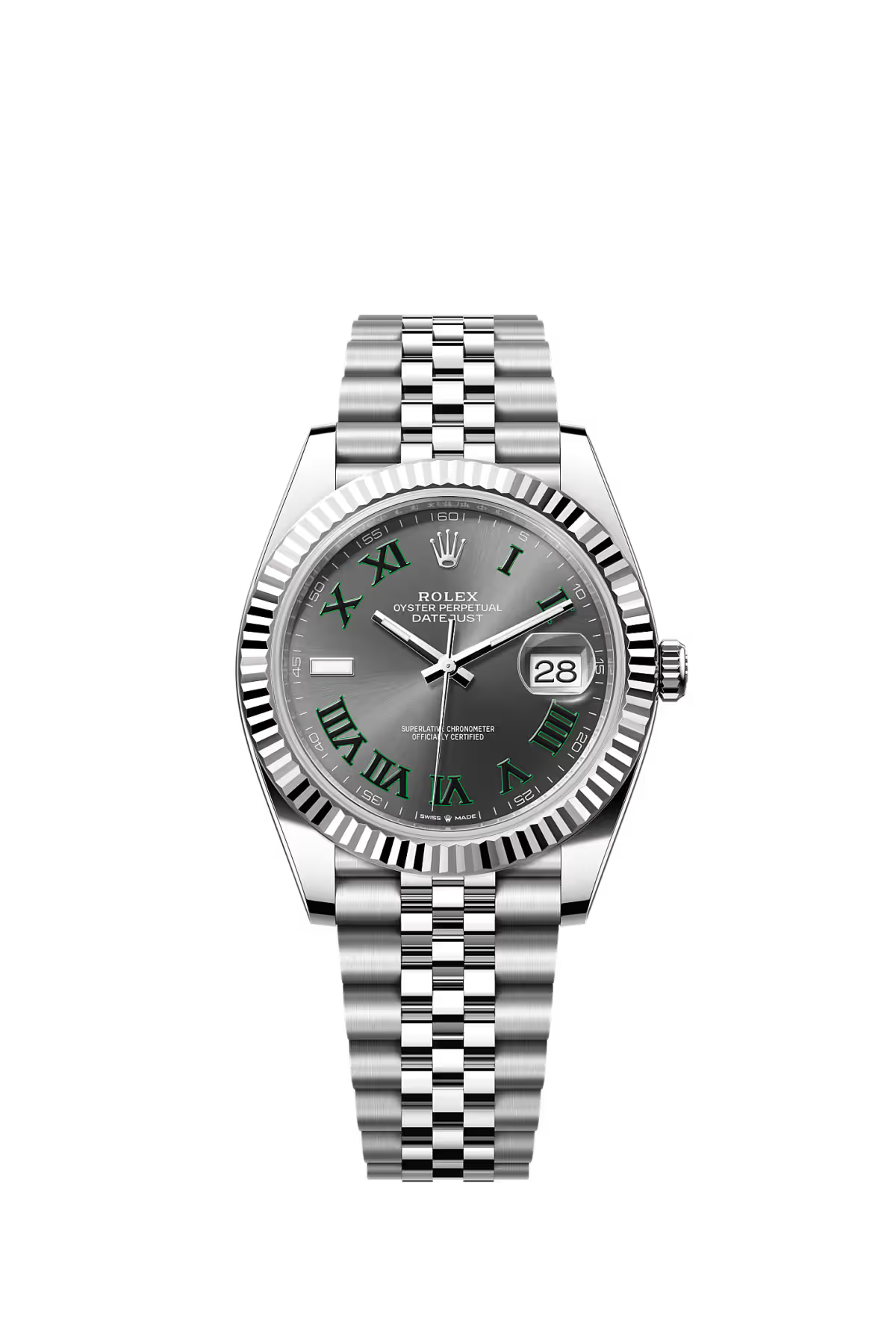 Rolex Wimbeldon Oyster 41mm Oystersteel and white gold Jubliee bracelet 126334/2022