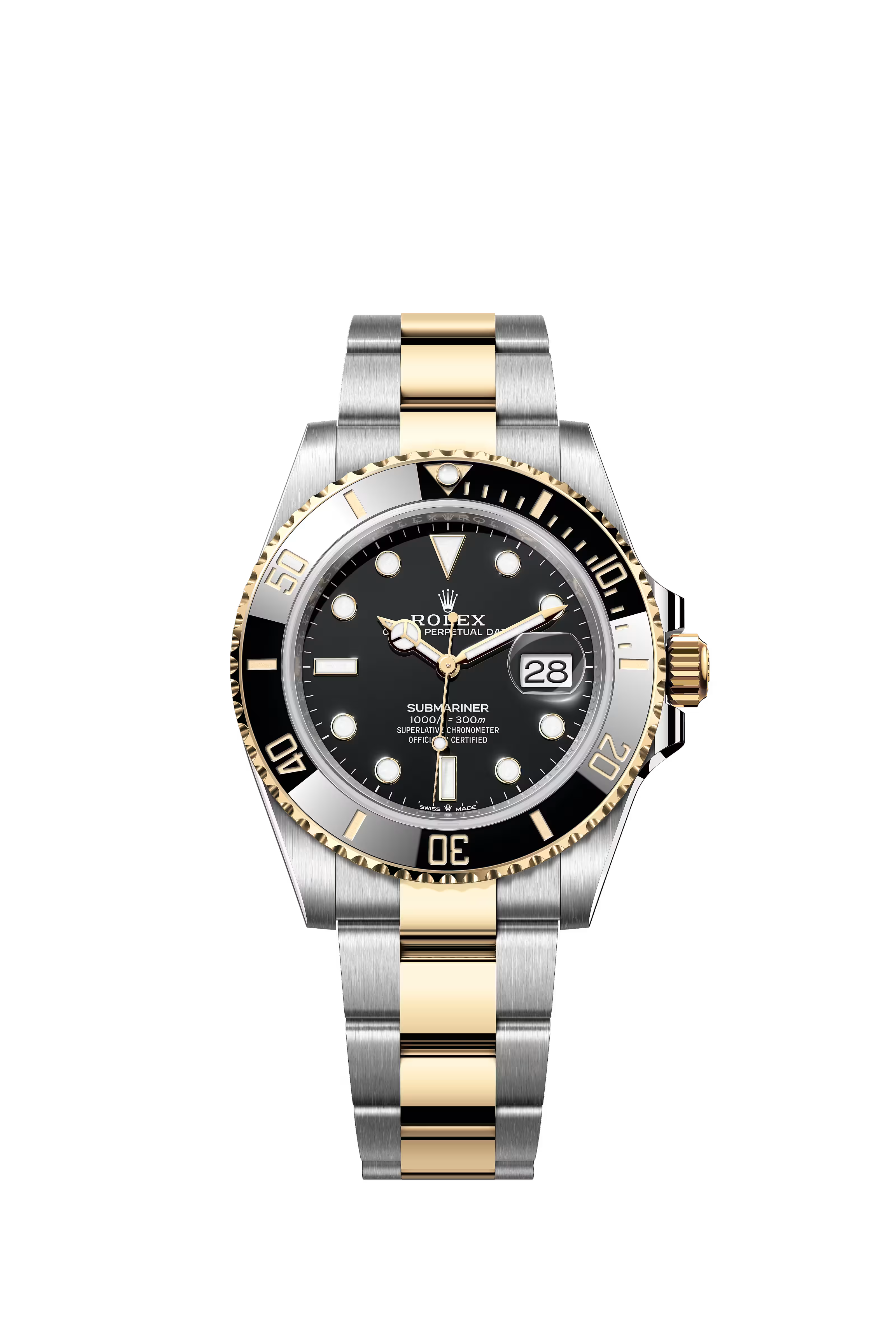 Submariner 41mm Two-Tone Yellow Gold, Stainless Steel, Black Dial Oyster 126613LN/2026