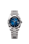 Rolex Day Date 40mm 18K White gold and Blue Ombre Dial 228239/2026
