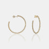 Boucles d'Oreilles Créoles Esmeralda