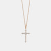Collier croix en diamant